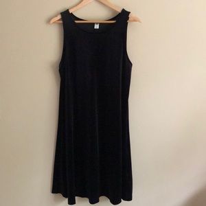 Velvet swing dress